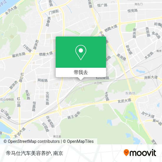 帝马仕汽车美容养护地图