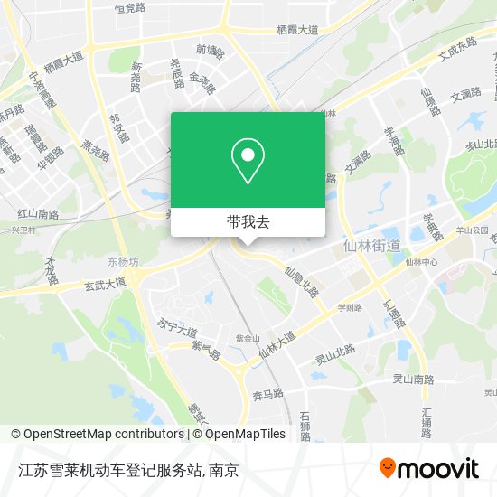 江苏雪莱机动车登记服务站地图