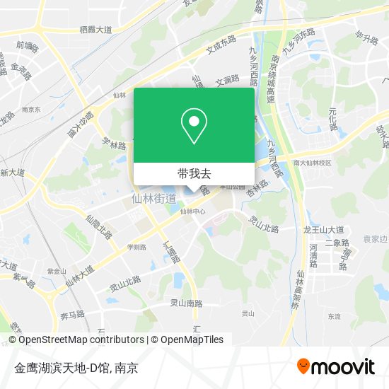 金鹰湖滨天地-D馆地图