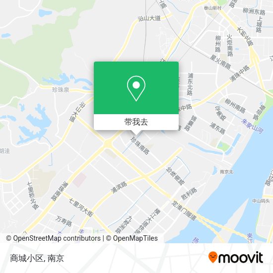 商城小区地图