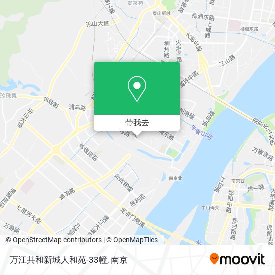 万江共和新城人和苑-33幢地图