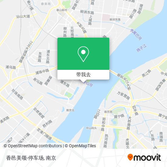 香邑美颂-停车场地图