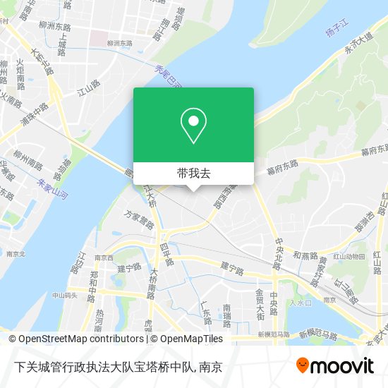下关城管行政执法大队宝塔桥中队地图