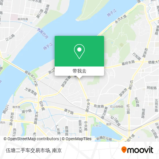 伍塘二手车交易市场地图