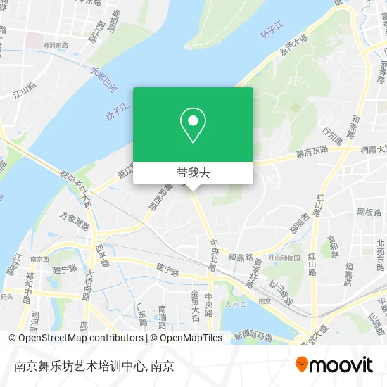 南京舞乐坊艺术培训中心地图