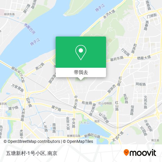 五塘新村-1号小区地图