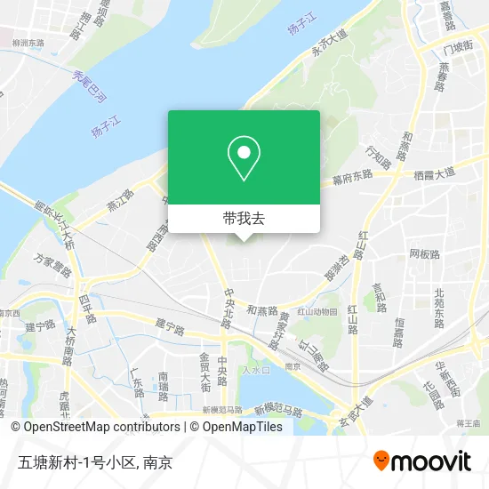 五塘新村-1号小区地图