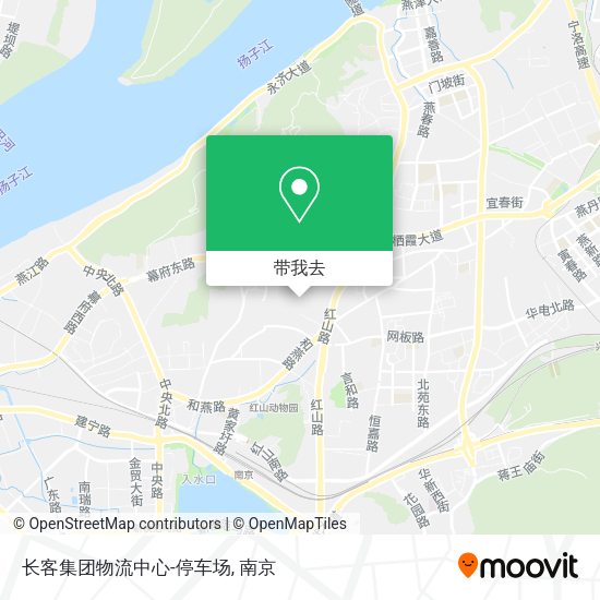 长客集团物流中心-停车场地图