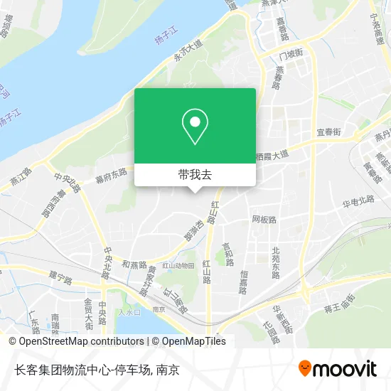 长客集团物流中心-停车场地图