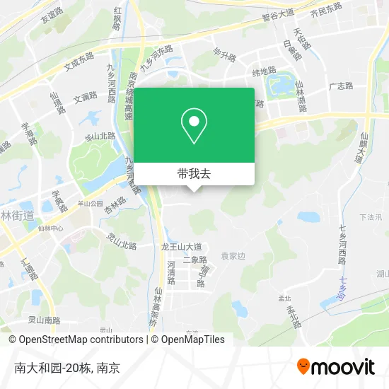南大和园-20栋地图