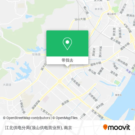 江北供电分局(顶山供电营业所)地图