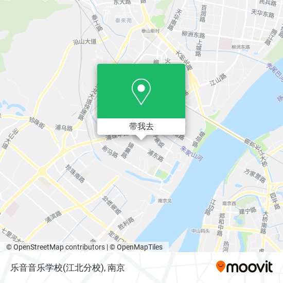 乐音音乐学校(江北分校)地图