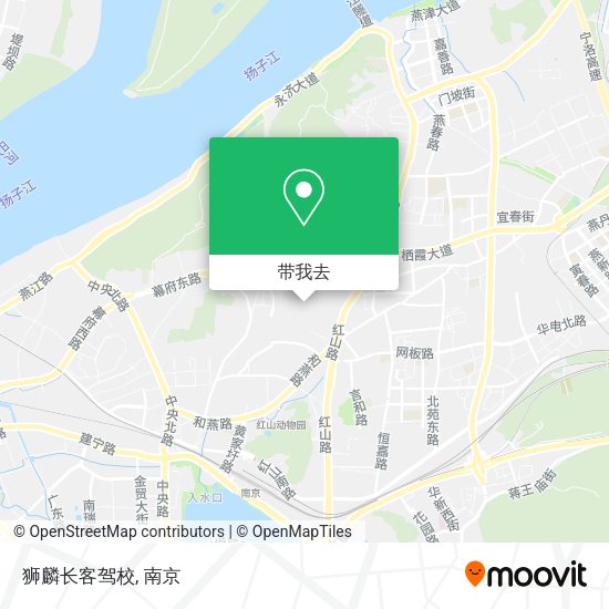 狮麟长客驾校地图