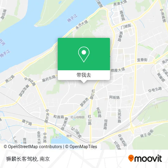 狮麟长客驾校地图