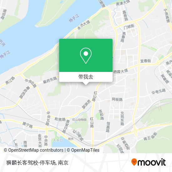 狮麟长客驾校-停车场地图