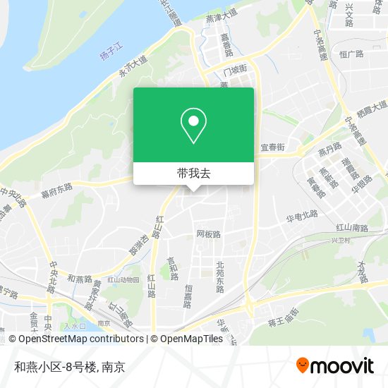 和燕小区-8号楼地图