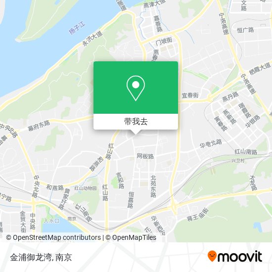 金浦御龙湾地图