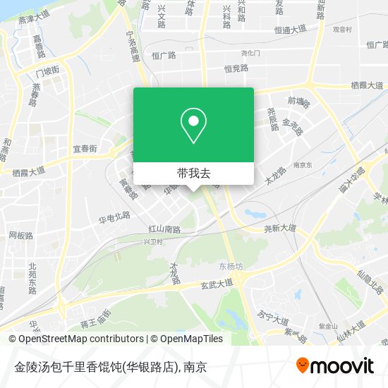 金陵汤包千里香馄饨(华银路店)地图
