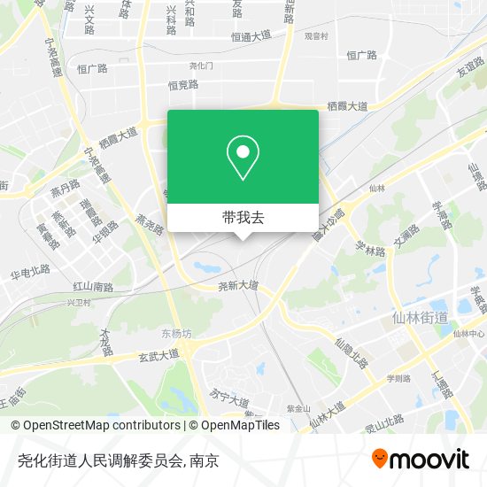 尧化街道人民调解委员会地图
