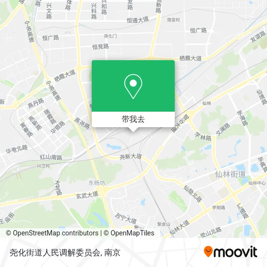 尧化街道人民调解委员会地图