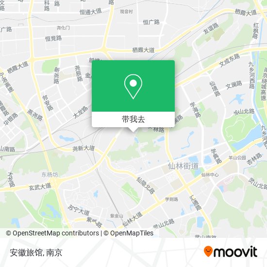 安徽旅馆地图
