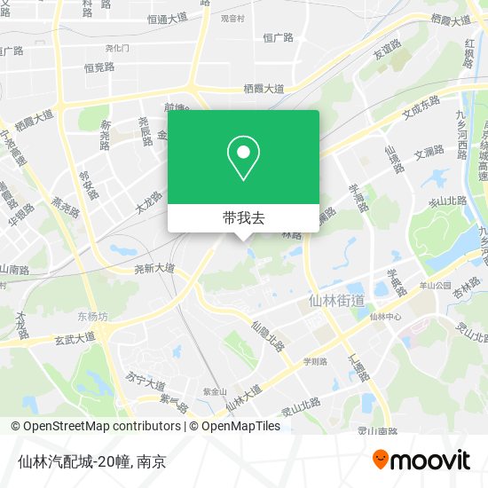 仙林汽配城-20幢地图