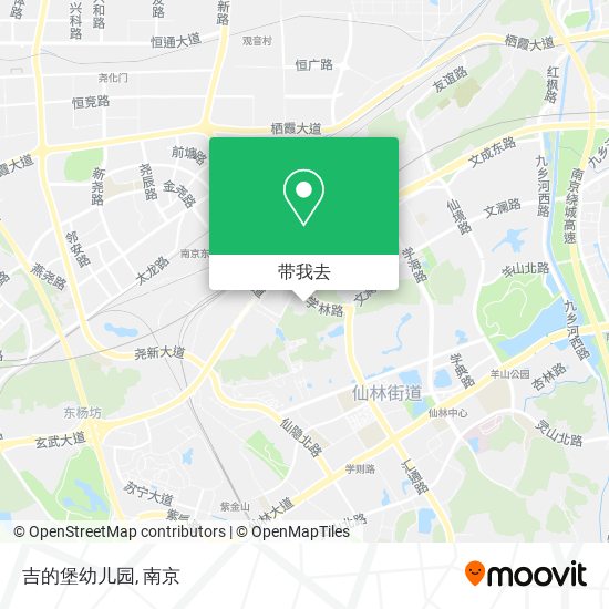 吉的堡幼儿园地图