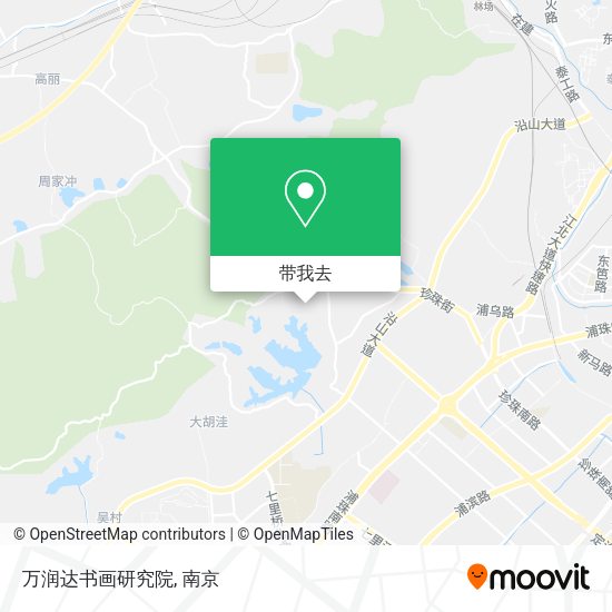 万润达书画研究院地图
