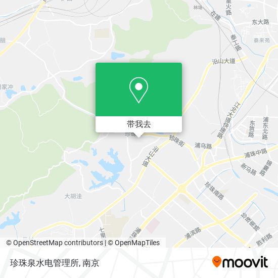 珍珠泉水电管理所地图