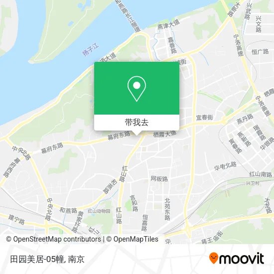 田园美居-05幢地图