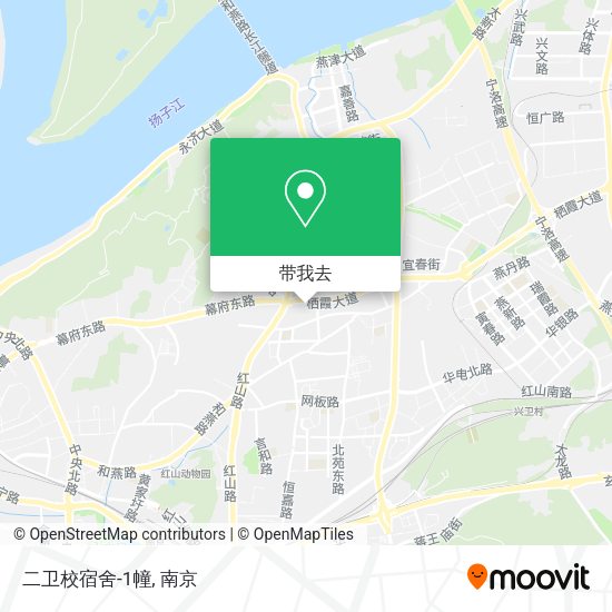 二卫校宿舍-1幢地图