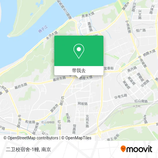 二卫校宿舍-1幢地图