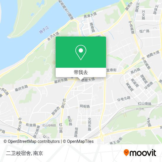 二卫校宿舍地图