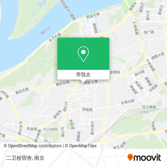 二卫校宿舍地图