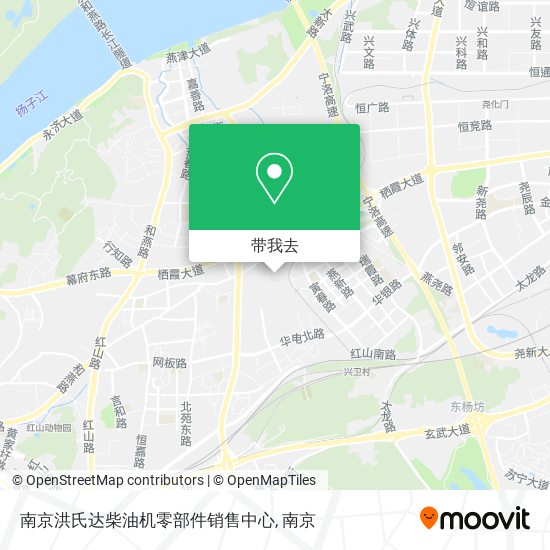 南京洪氏达柴油机零部件销售中心地图