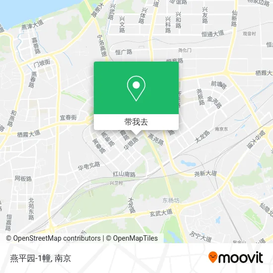 燕平园-1幢地图