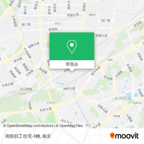 尧医职工住宅-3幢地图