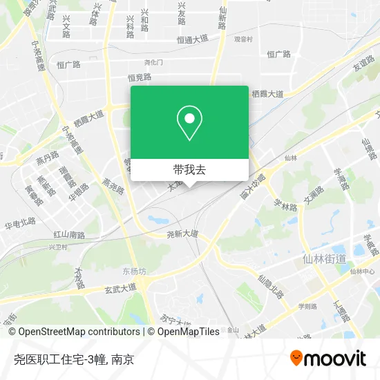 尧医职工住宅-3幢地图