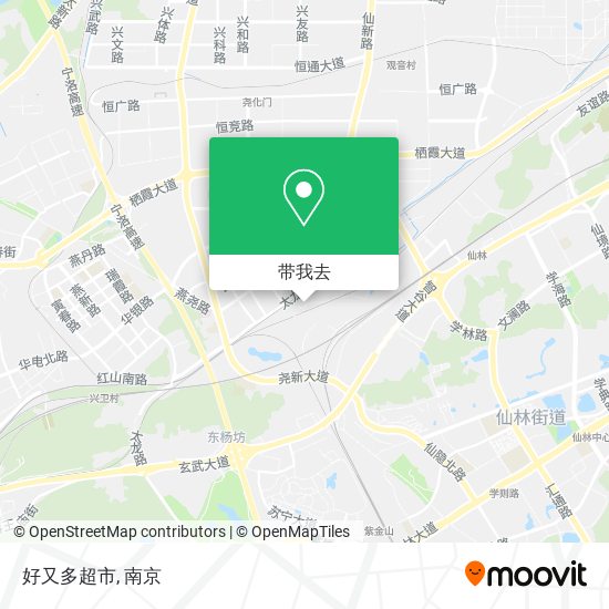 好又多超市地图