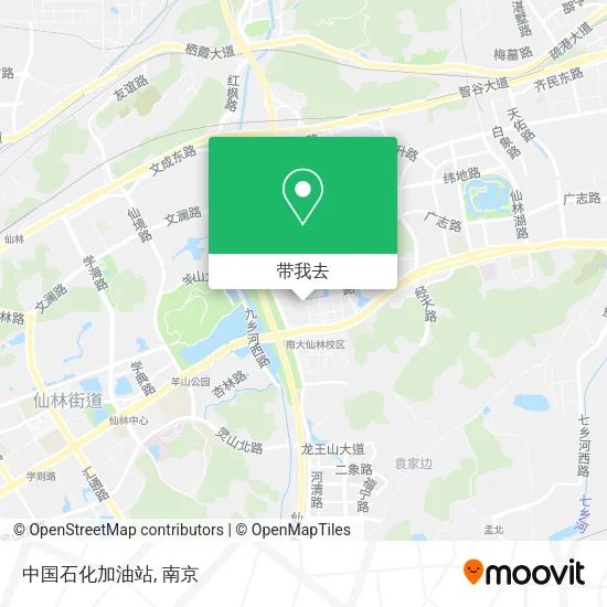 中国石化加油站地图