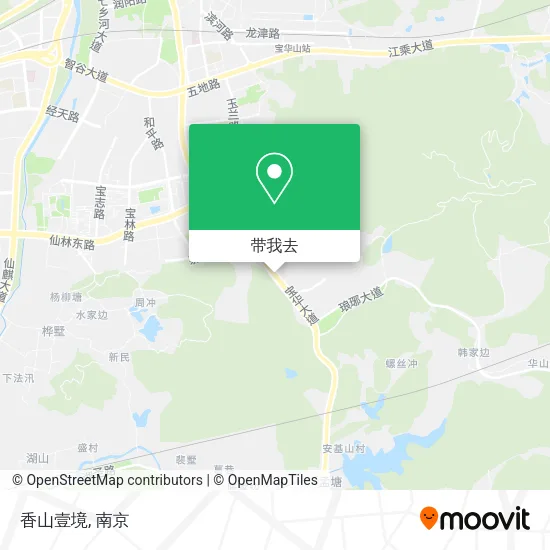 香山壹境地图