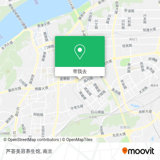 芦荟美容养生馆地图