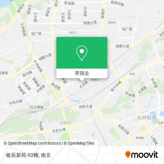 银辰新苑-02幢地图