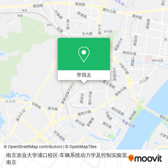 南京农业大学浦口校区-车辆系统动力学及控制实验室地图