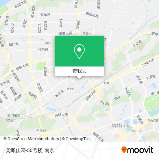 尧顺佳园-50号楼地图