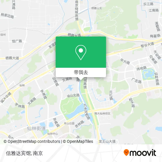 信雅达宾馆地图