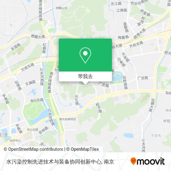 水污染控制先进技术与装备协同创新中心地图