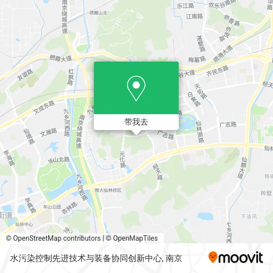 水污染控制先进技术与装备协同创新中心地图