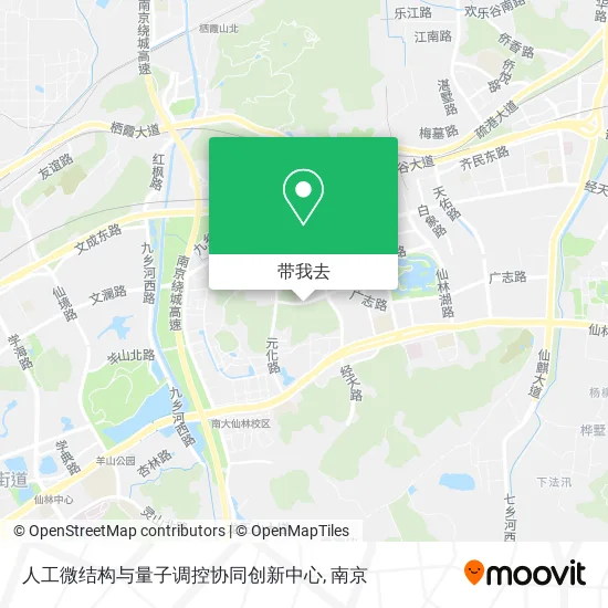 人工微结构与量子调控协同创新中心地图