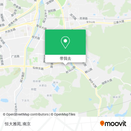 恒大雅苑地图
